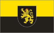Flagge Pfalz mit Wappen 