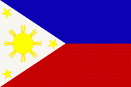Flagge Philippinen 