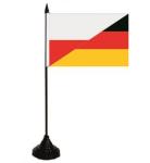 Tischflagge Polen-Deutschland 10 x 15 cm 