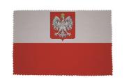 Glasreinigungstuch Polen mit Wappen 