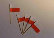 Flaggen Zahnstocher Polen VE=50 