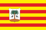 Flagge Porreras (Spanien) 