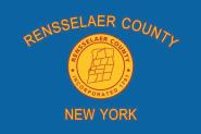 Flagge Rensselaer County (New York) 