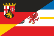 Flagge Rheinland-Pfalz-Mecklenburg-Vorpommern 