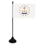 Tischflagge Rhode Island 10 x 15 cm 