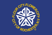 Flagge Rochester City (New York) 