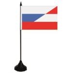 Tischflagge  Russland-Österreich 10x15 cm 