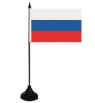 Tischflagge Russland 10 x 15 cm 