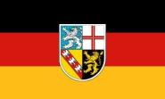 Fahne Saarland 90 x 150 cm 