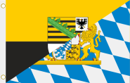 Fahne Sachsen-Anhalt-Bayern 90 x 150 cm 