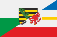 Flagge Sachsen-Mecklenburg-Vorpommern 