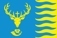 Flagge Saint-Hubert (Belgien) 