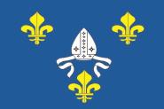 Flagge Saintonge Provinz 