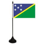 Tischflagge Salomon Inseln 10 x 15 cm 
