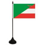 Tischflagge  Sambia-Österreich 10x15 cm 