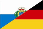 Flagge San Marino - Deutschland 