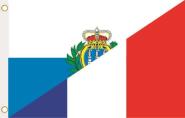 Fahne San Marino-Frankreich 90 x 150 cm 