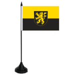 Tischflagge Sasbach am Kaiserstuhl 10x15 cm 