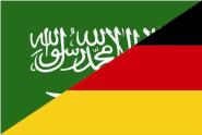 Aufkleber Saudi Arabien-Deutschland 