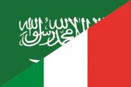 Aufkleber Saudi Arabien-Italien 