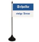 Tischflagge Schalke ewige Treue 10x15 cm 