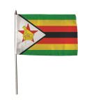 Stockflagge Simbabwe 30 x 45 cm 
