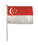 Stockflagge Singapur 30 x 45 cm 