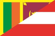 Aufkleber Sri Lanka-Österreich 