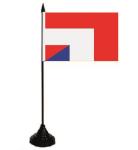 Tischflagge Österreich-Frankreich 10 x 15 cm 