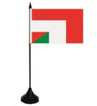 Tischflagge Österreich-Italien 10 x 15 cm 