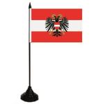 Tischflagge Österreich alt 10 x 15 cm 