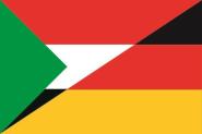 Aufkleber Sudan-Deutschland 
