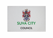 Aufnäher Suva City (Fidschi) Patch 9 x 6 cm 