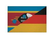 Aufnäher Swasiland-Deutschland Patch 9 x 6 cm 