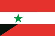 Flagge Syrien-Österreich 