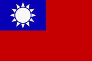 Flagge Taiwan 
