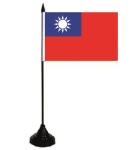 Tischflagge Taiwan 10 x 15 cm 