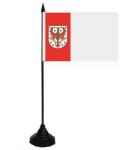 Tischflagge Templin 10 x 15 cm 