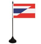 Tischflagge  Thailand-Österreich 10x15 cm 