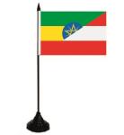 Tischflagge  Äthiopien-Österreich  10 x 15 cm 