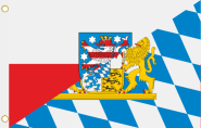 Fahne Thüringen-Bayern 90 x 150 cm 
