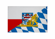 Aufnäher Thüringen-Bayern  Patch 9x 6 cm 