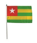 Stockflagge Togo 30 x 45 cm 