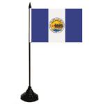 Tischflagge Toledo City (Ohio) 10 x 15 cm 