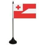 Tischflagge  Tonga-Österreich 10x15 cm 