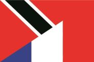 Flagge Trinidad & Tobago - Frankreich 