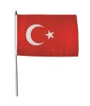 Stockflagge Türkei 30 x 45 cm 