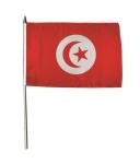 Stockflagge Tunesien 30 x 45 cm 