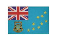 Aufnäher Tuvalu Staatsflagge Patch  9x 6   cm 