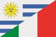 Aufkleber Uruguay-Italien 